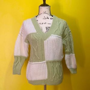 SHEIN super cute, soft sweater. 💚